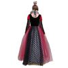 Halloween Kostüm Erwachsene Weiblich Hofkleid Herzkönigin Ballkleid Bühnenkostüm