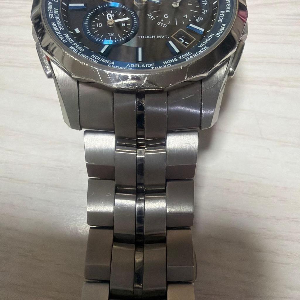Used CASIO OCEANUS Manta OCW-S1400 Tough Solar