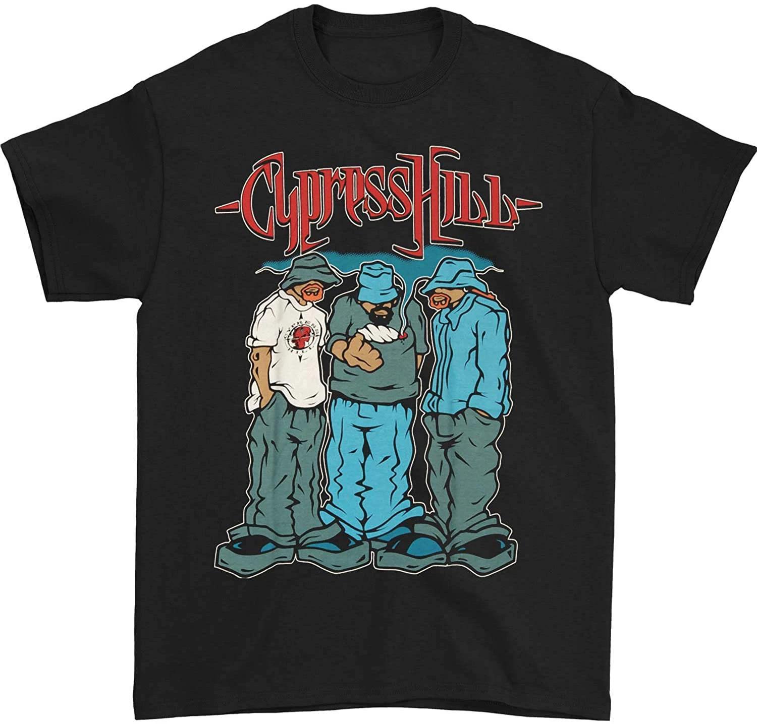 CYPRESS HILL Blunted Slim-Fit T-Shirt Black S-2XL NEW M