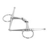 135mm Horse Mouth Bit Stainless Steel Horse Cheek Snaffle for Cultivation Outdoor Gift