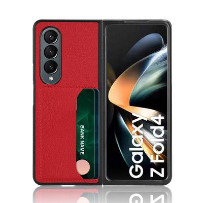 Anti -Drop Fashion Business Leather Case For Samsung Galaxy Z Fold 4 5g Fold4 Fold 3 2 Fold3 Fold2 Shockproof Folding Cover