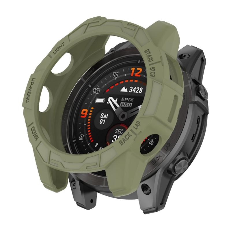 Odolný silikonový ochranný kryt Módní a praktické silikonové pouzdro Chraňte své hodinky před opotřebením pro EPIX Pro 47MM