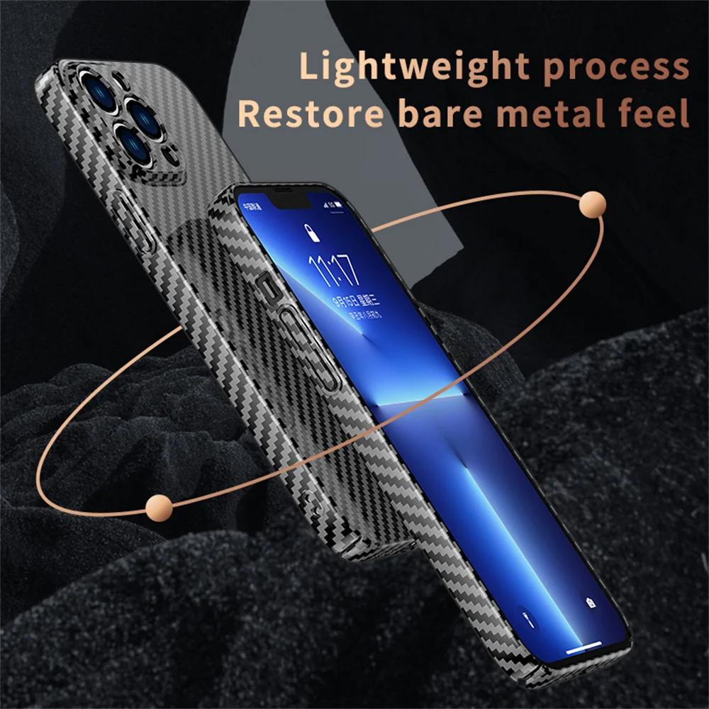 Carbon Fiber for Magnetic Wireless Charging Case for iPhone 16 14 15 Plus 11 12 13 Pro Max Magsafe Texture Splice PC Hard Cover