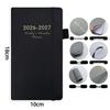 English Weekly Planner Soft Cover (24 Sizes) - Customizable Schedule Book 26-27