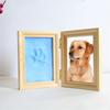 Personalised Dog Memorial Photo Frame Gift Engraved Pet Paw Print Universal Photo Frame