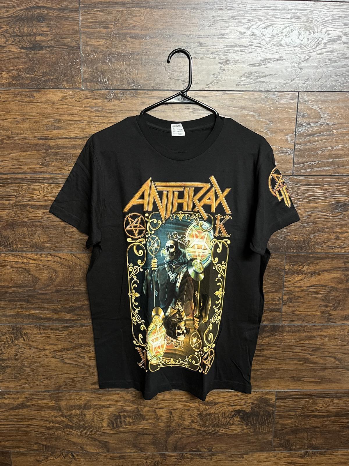 Anthrax T-shirt Death Has Just Begun 2018 World Tour Shirt M M
