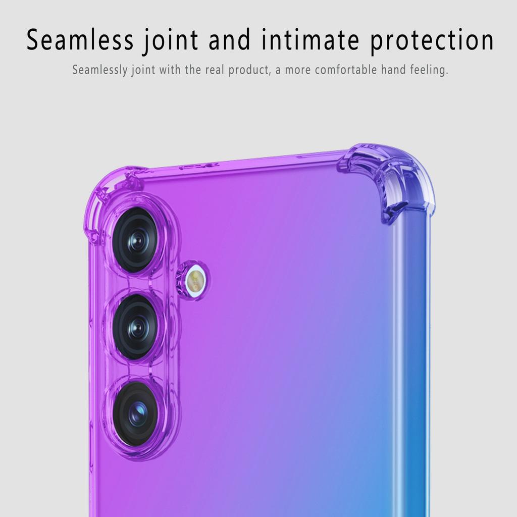 For Samsung Galaxy A36 5G Case Gradient Color TPU Phone Case Anti-Drop Phone Cover