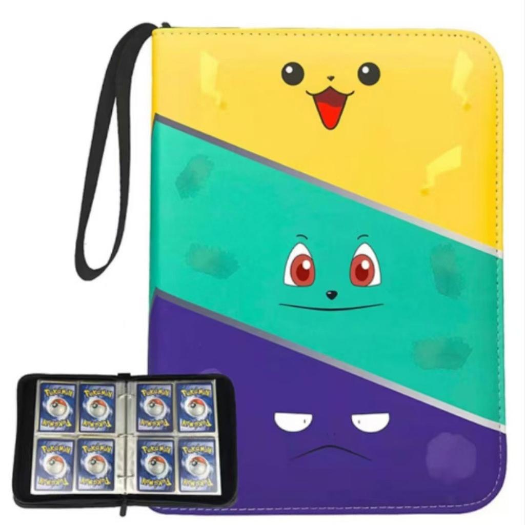 Pockets New Anime Peripheral Game Collection Card 400 Book Multiple Styles Storage Card Holder Exquisite Cute Kawaii Toy Gift