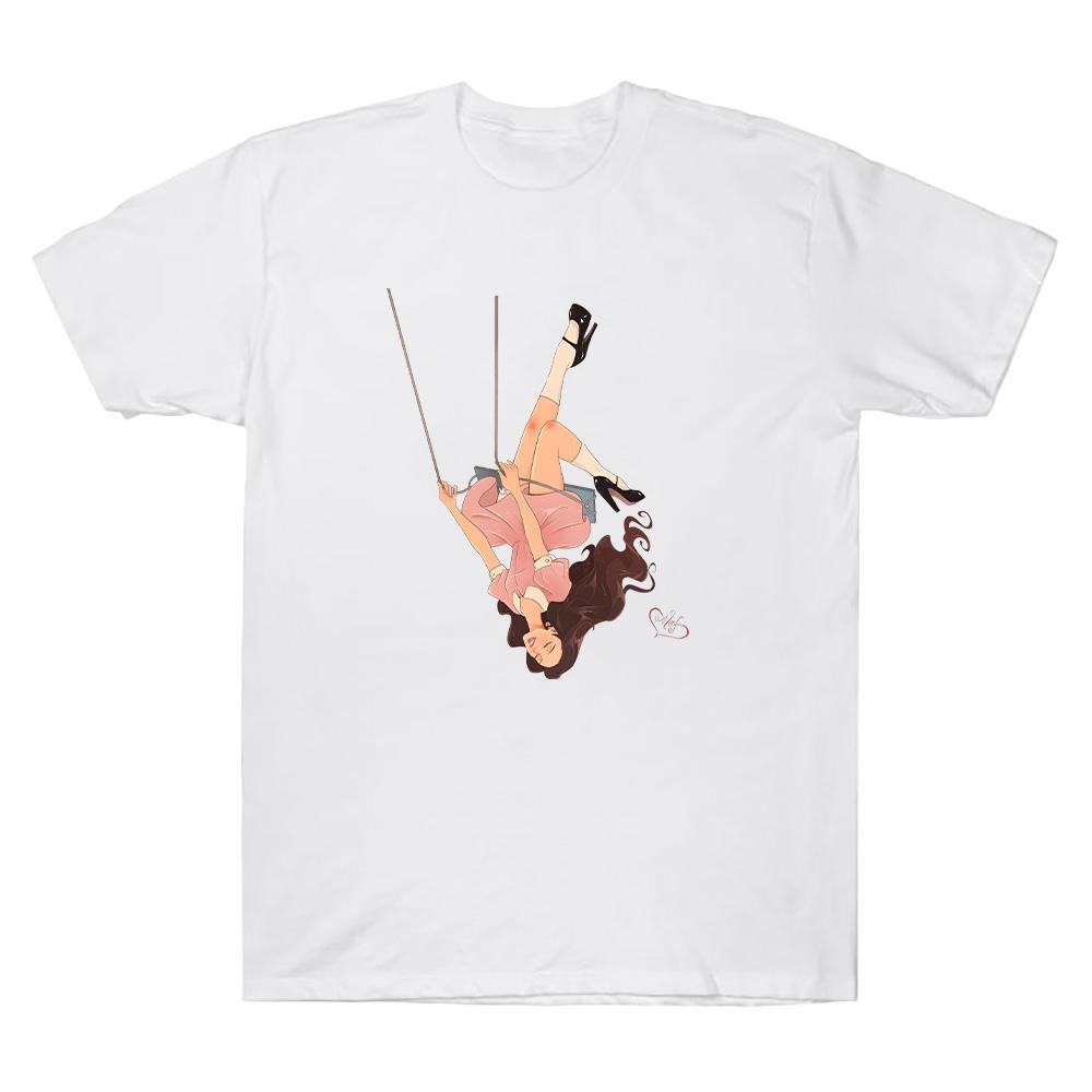 Olivia You Seem Pretty Sad for A Girl So In Love Cartoon Print T-shirt Women Men Cotton Tees Summer Comfortable Top