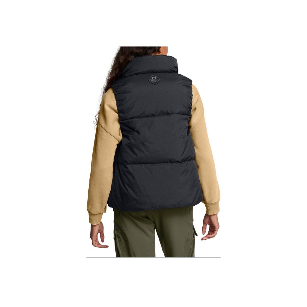 Under Armour Cold Gear Waterproof Warm Comfortable Vest Women Vests Black 1384647-001