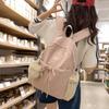 Nylon School Backpack Comfortable Shoulder Bag Lightweight Schoolbag  Women