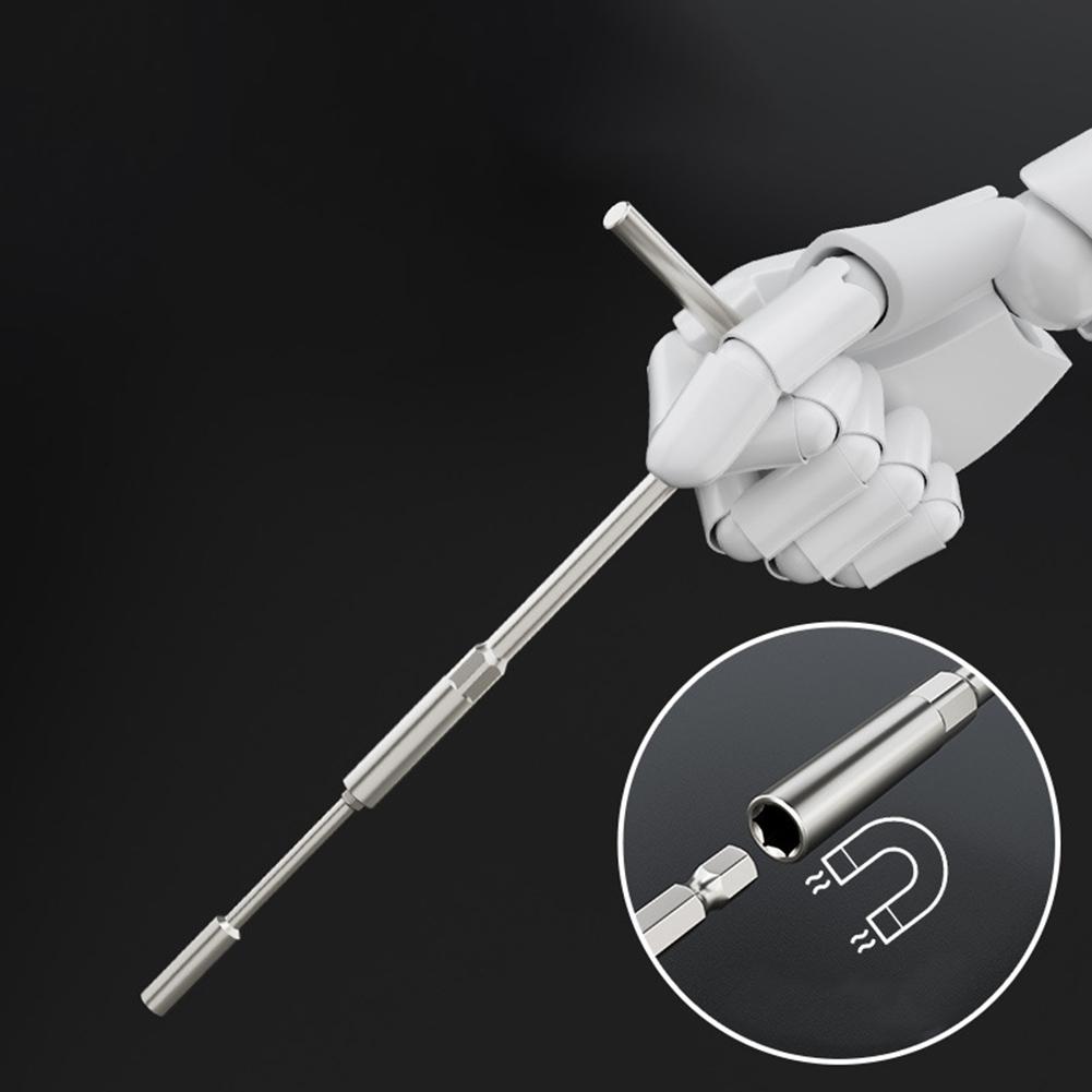 6.35mm Shank Extension Bit Holder For Maintenance 100mm Extension Locks Without Slipping For Various Scenarios