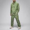 Jordan Solid Color Half-Zip Fleece Pullover Men Tops Green FD7864-340