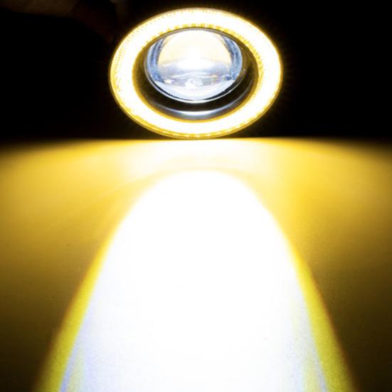 Universal LED Angel Eyes Nebellampe 3 Zoll - 12V, 3200LM, IP65 Wasserdicht