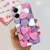 For Xiaomi Poco C65 Case for PocoC65 Silicone Funda Para Capa Coque Soft Phone Cases Back Cover Marble Flower Pattern Shockproof
