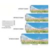 XXL Anime Sunflower Field Mousepad Blue Sky Cloud Scenery Deskmat Non-Slip Rubber Gaming PC Keyboard Desk Mats Large Mouse Mats