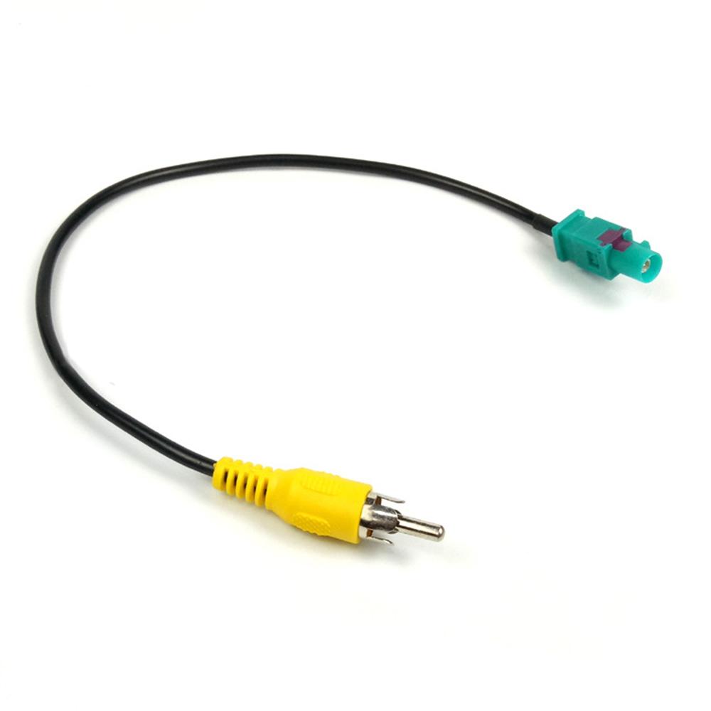 1pcs For Mercedes-Benz Rear View Camera Adapter Cable Fakra to RCA Connector Reversing Line Car Rear Sight Conversion Wire