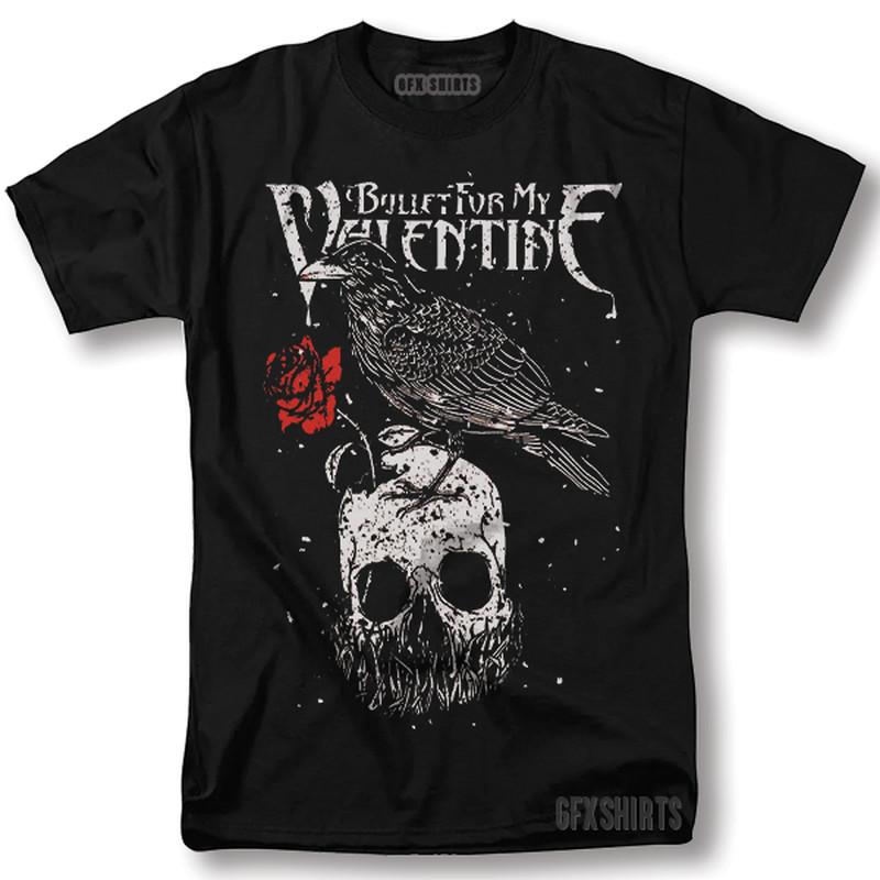 Bullet For My Valentine Shirt Rock Merch Concert Tour Vintage Graphic T-Shirt