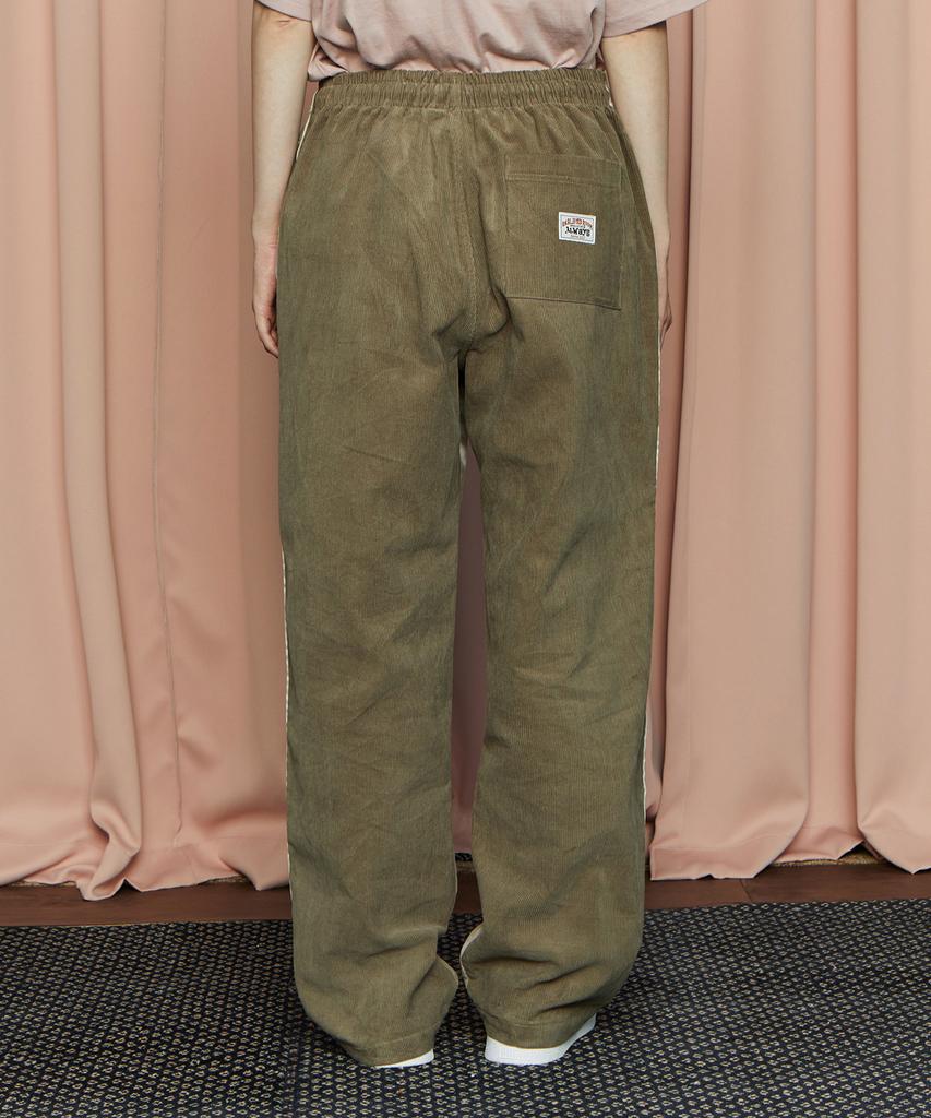 UNALLOYED Velour Corduroy Pants / Khaki