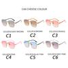 Fashion Rimless Women Gradient Sunglasses New  Brand Designer Sun Glasses Vintage Shades Female Pink Eyewear Gafas De Sol