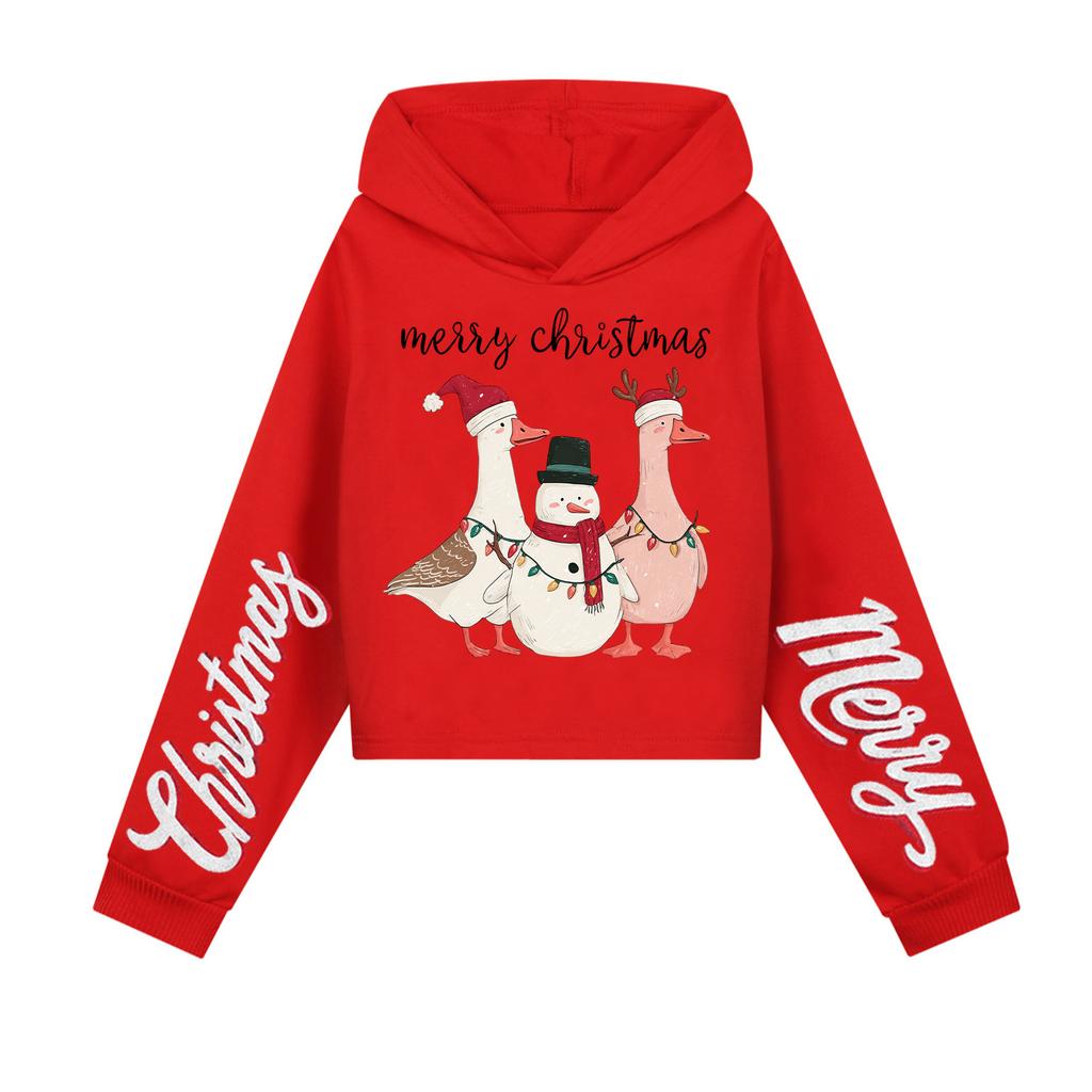 Kids Casual Fashion American Flag Printed Long Sleeve Hooded Sweatshirt
