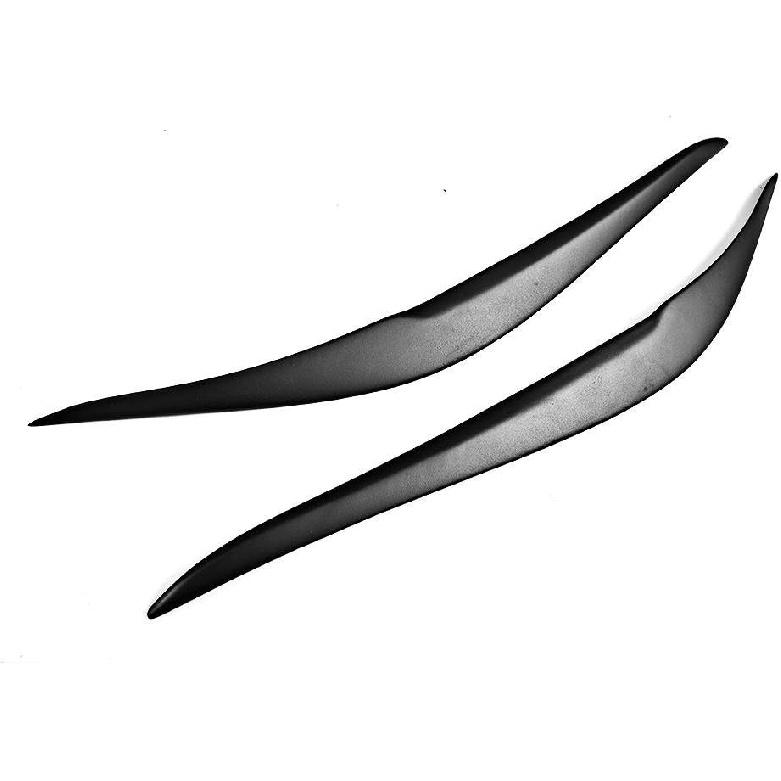 

MCARCAR KIT Real Carbon Fiber Headlight Eyebrows Cover for BMW 2 Series F22 F23&M2 F87 2Doors 2014-2018 Head Lamps Eyelid Light Cover Trims Factory Fiberglass FRP