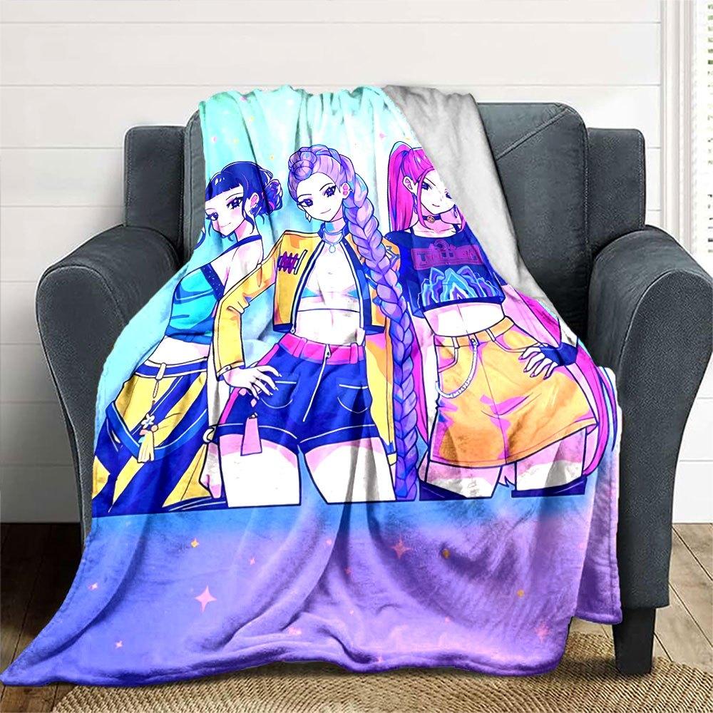 1pc Hunter X (17) Blanket Soft Warm Throw for Home, Office, Travel All Season Cozy Bedding Gift, Office Cozy AccessoryB1