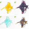 Ocean Creature Resin Sculpture With Natural Crystals For Home Decor And Giftgiving