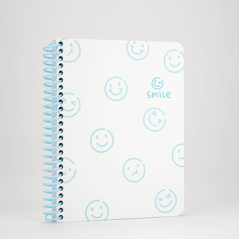 Smile Style A5 Size Hardcover Students Notebook Journal School Sublimation Spiral A5 Notebook (Blue,70 Pages&148x215mm) синий
