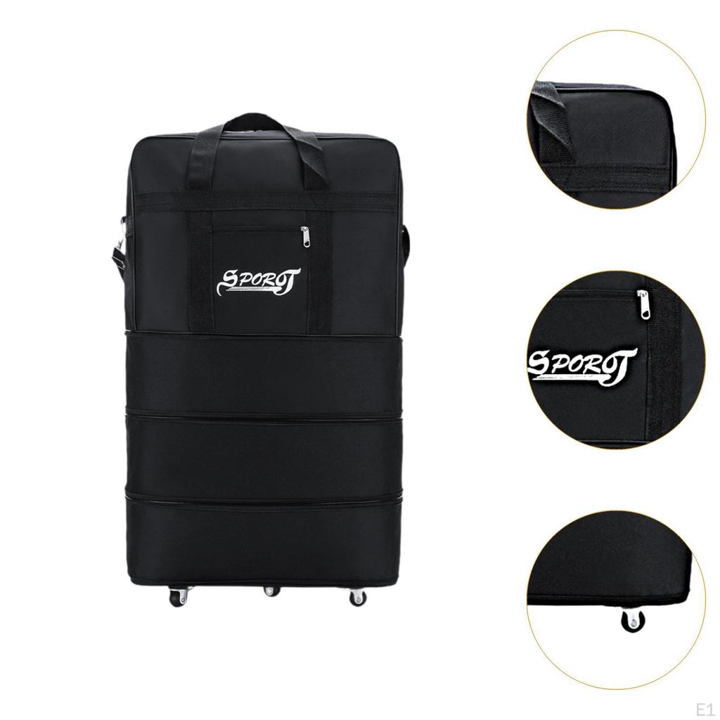 Travel Bag, Handbag with Handle Strap, Wear-Resistant Tote for Storage Organizer Shoes Luggage