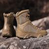Mens High-Top Steel Toe Tactical Boots Waterproof Outdoor Safety Shoes Snow Hiking Camping