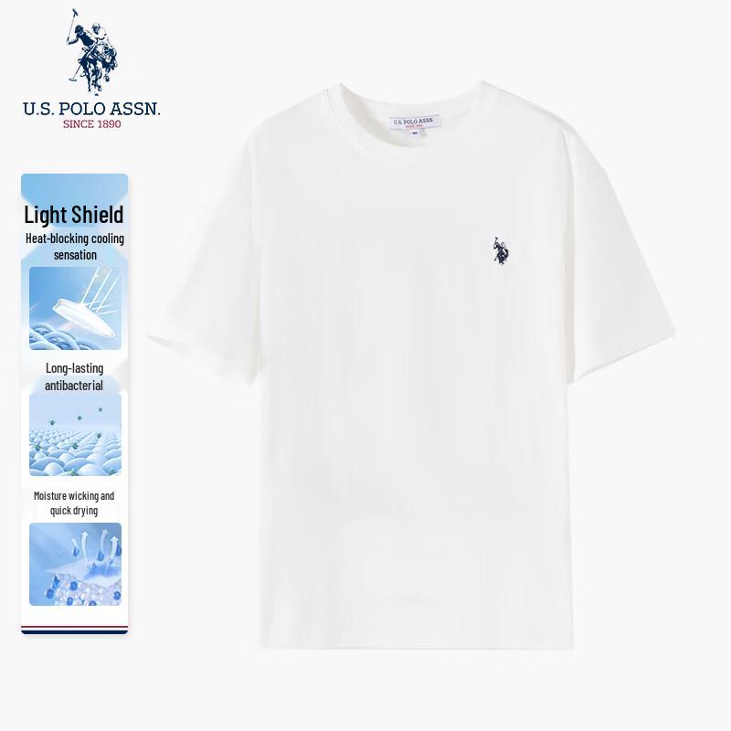 U.S. POLO ASSN. Men s Quick-Dry Antibacterial Short Sleeve T-Shirt M