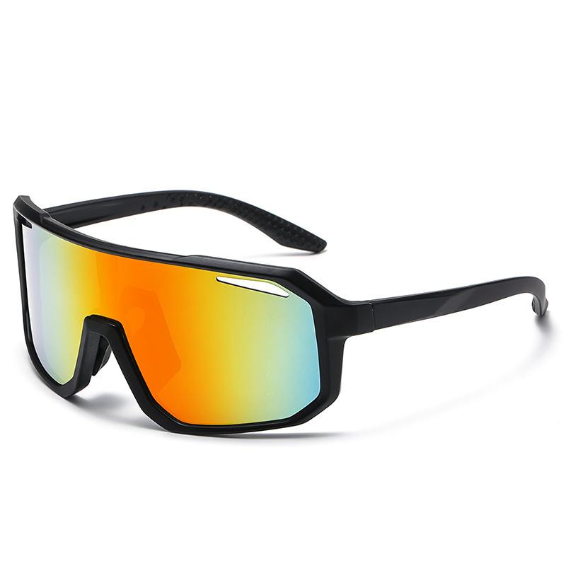 Outdoor Cycling Sports Sunglasses Windproof And Uv-Proof Unisex Large Frame Fashion High-End Big-Name Sunglasses