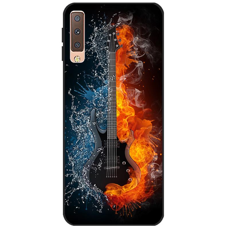 For Phone Case Samsung Galaxy A7 2018 Case Bumper Soft TPU Silicone Coque Back Cover For Samsung A7 2018 A750 A750F Case Fundas