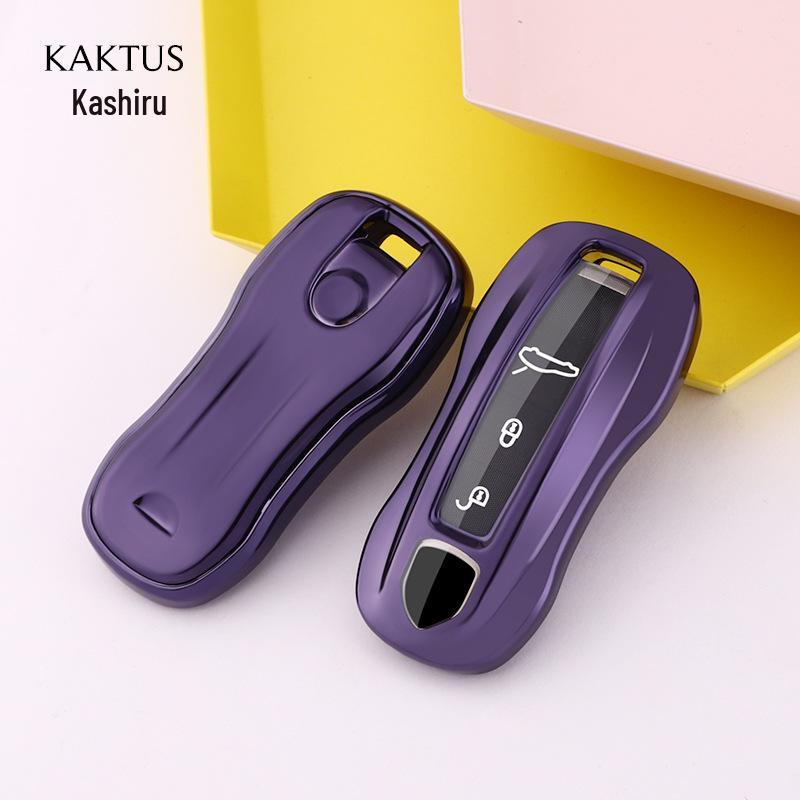 

KAKTUS Корпус брелока для ключа для Porsche Cayenne, Macan, Panamera, 911, 718