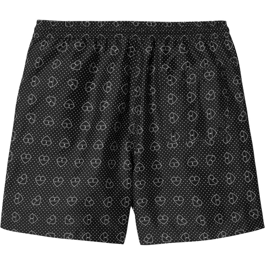 Carhartt WIP SS25 Slater Swim Trunks Comfortable Simple Patterned Swim Shorts Men Swim Trunks Black I035063-2SQ-XX