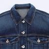 European Style 2025 Women's Single-Breasted Mid-Length Denim Jacket