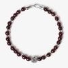 Clot Blood Gemstone Bracelet