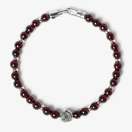 Clot Blood Gemstone Bracelet