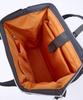 Anello Cross Bottle Backpack (R) with A4 Closure, Water-Repellent Design, Multiple Storage, and Laptop Storage, One Size (ATB0193Z DGY)