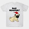 BAH Humbug T Shirt For Sloth Joke Mens Birthday Novelty Funny Xmas Santa