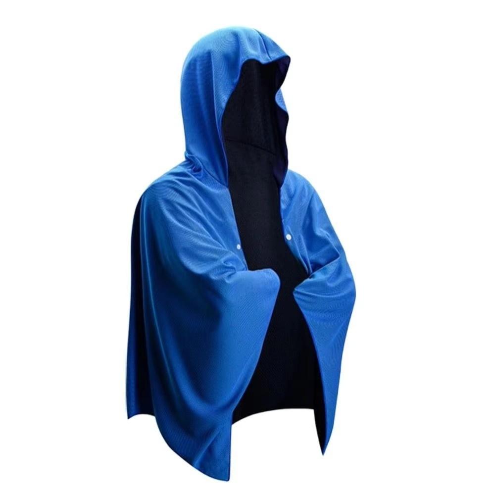 Soft Material Sun Protection Poncho Breathable Hoodie Beach Towel  Outdoor Sports Cycling Driving
