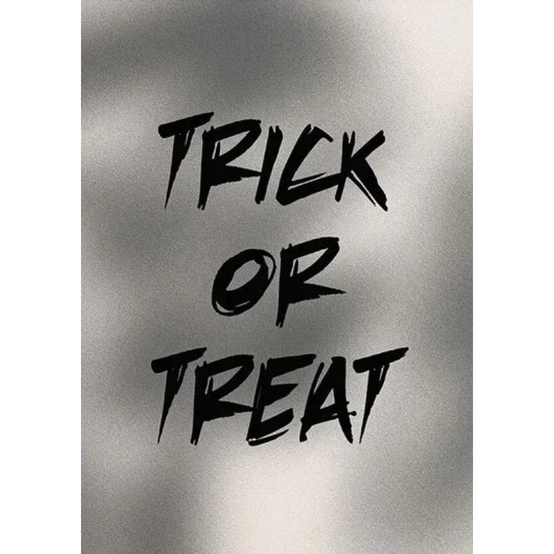 Nordic Simple Wall Art Halloween Skull Witch, HD Canvas Print Poster, Home Living Room Bedroom Decorative Painting