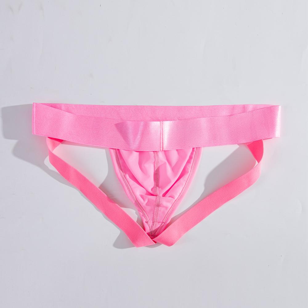 Jockstraps JOCKMAIL Ultra Thin Mesh Material Sexy Men's Thong Underwear Fashion Translucent Thongs Underpants