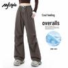 MJ Style Women's Wide-Leg Draped Pants