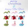 Zodiac Snake Christmas Doll Plush Toy Stuffed Animal Pp Cotton Festive Gift