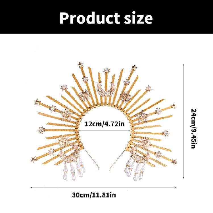 Modisches Haarband Stilvolles Braut-Kopfschmuck Zartes Haarband-Accessoire Für Partys Und Zeremonien