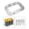 Batteriehalterung Schalenhalterung für Optima Gruppe 34/78 Batteriegröße Aluminium Montagehalterung Schalenhalter
