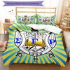 3pcs Sigma SGR Gamma Rho Pattern Bedding Set Duvet Cover Set Includes Duvet Cover &pillowcases, Perfect All Season Bedroom Decoration & Gift