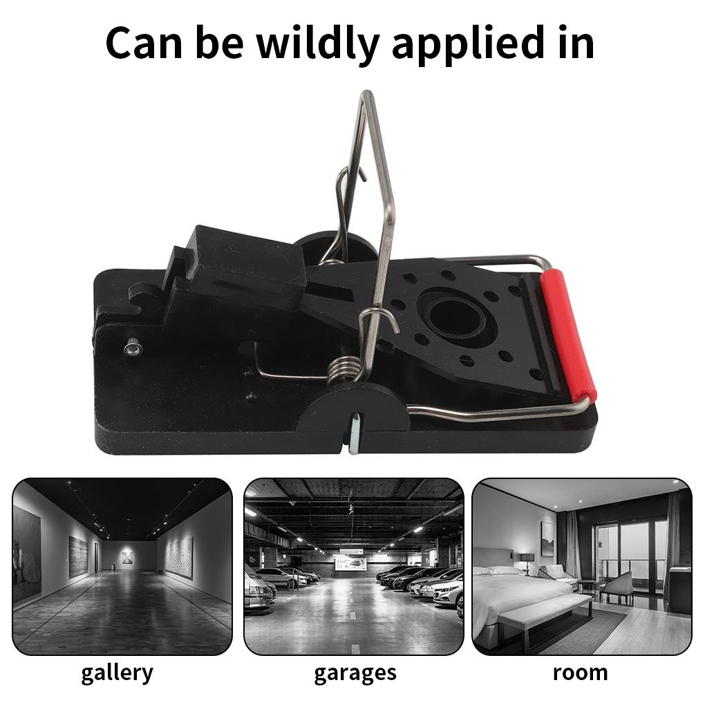 Plastový lapač myší Rychlé uvolnění Vnitřní Kancelář Kuchyně Restaurace Obývací pokoj Garáž Galerie Chytání myší